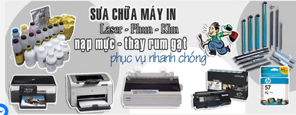 sửa máy in đường hương lộ 2 